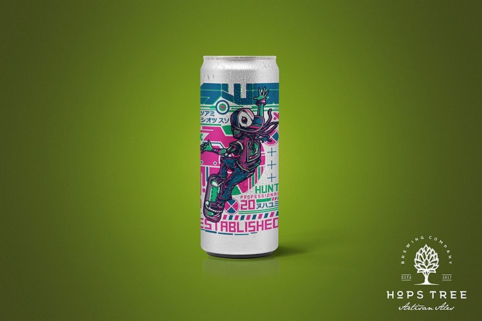 12oz Clean Beer Can Mockup 3 1820