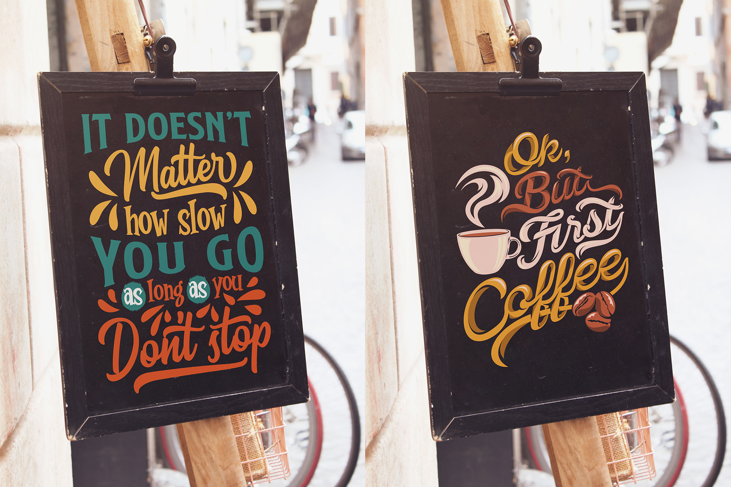 Download Mockups: Black Slate Vertical Mockup