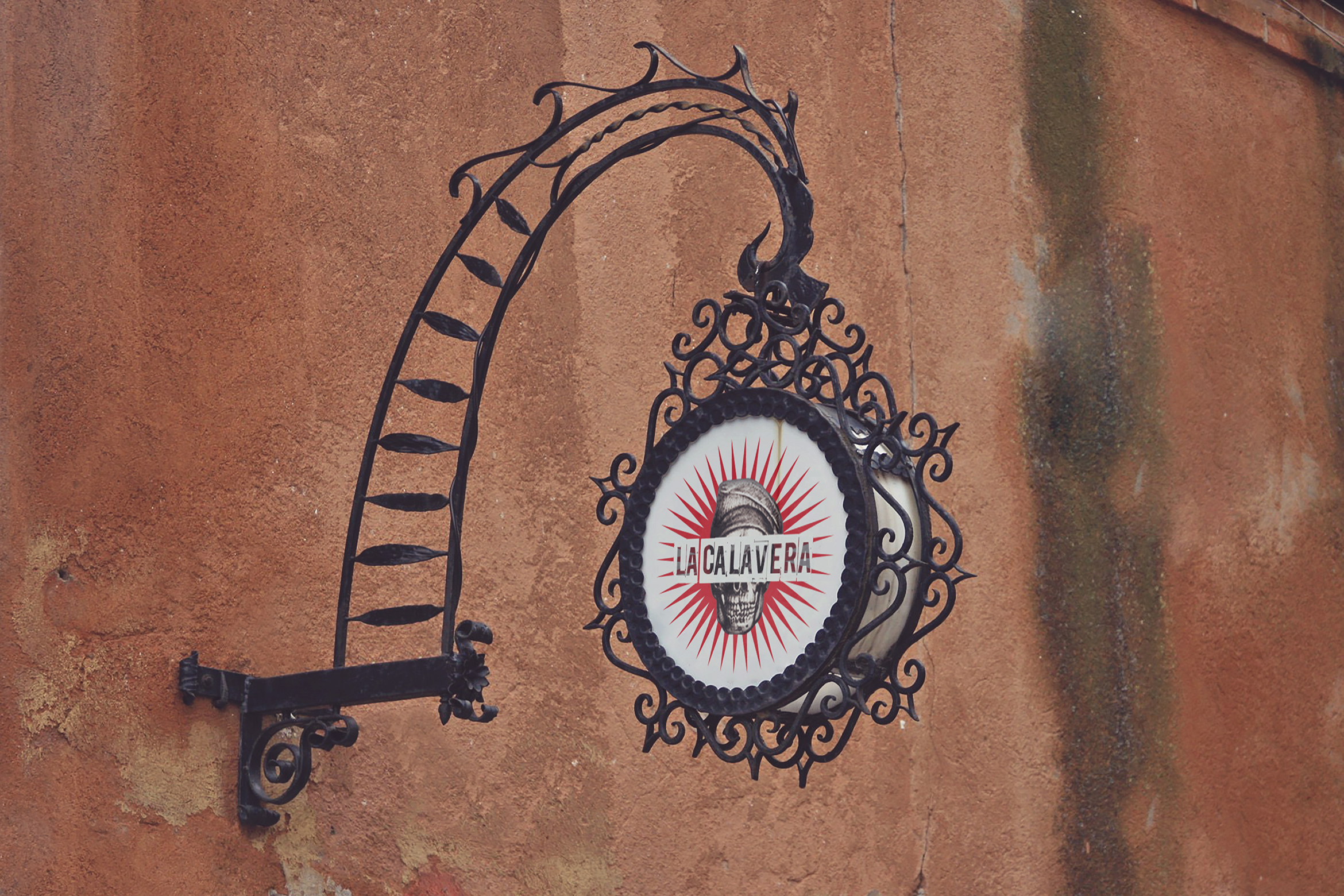Download Mockups: Venetian Wrought Iron Light Sign