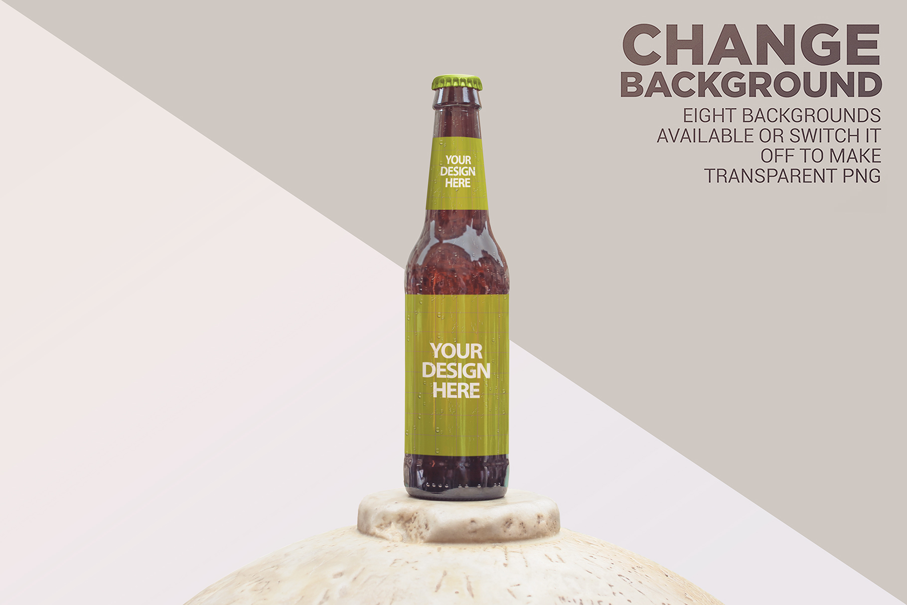 Download Mockups: Beer Presentation Mockup