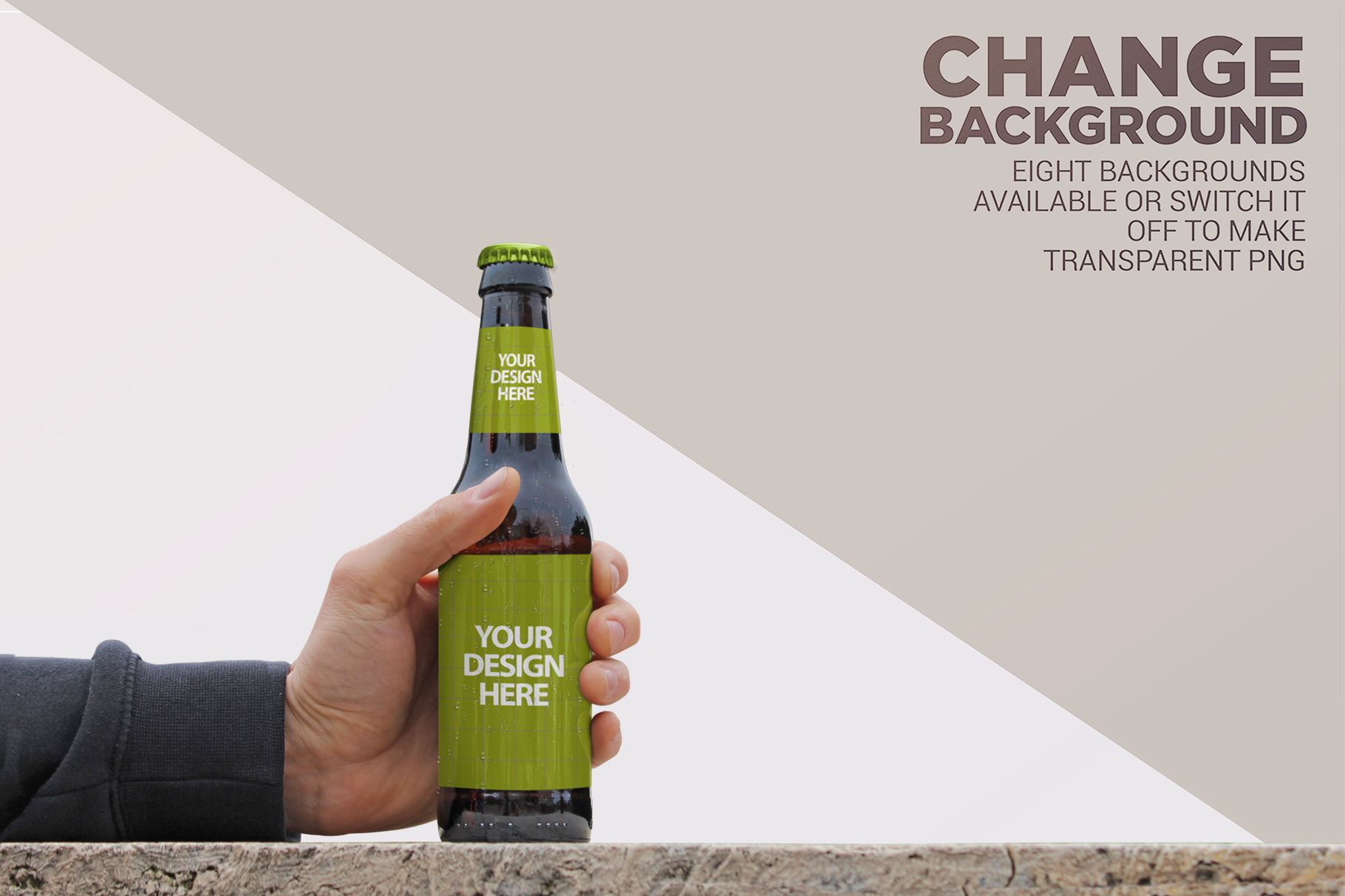 Download Mockups: Rustic Beer Mockup