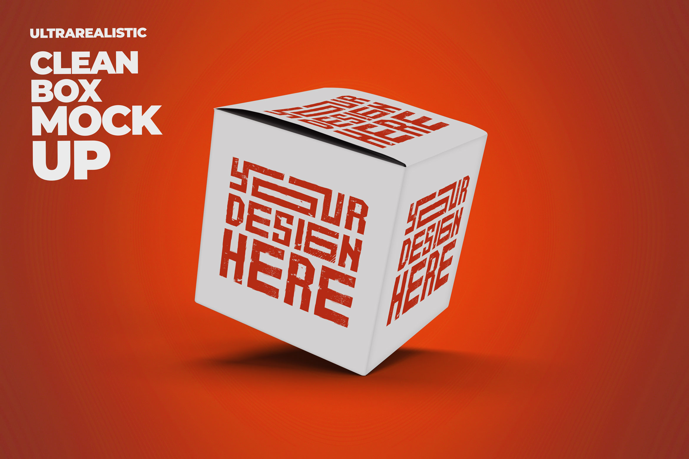 Mockups: Clean Box Mockup