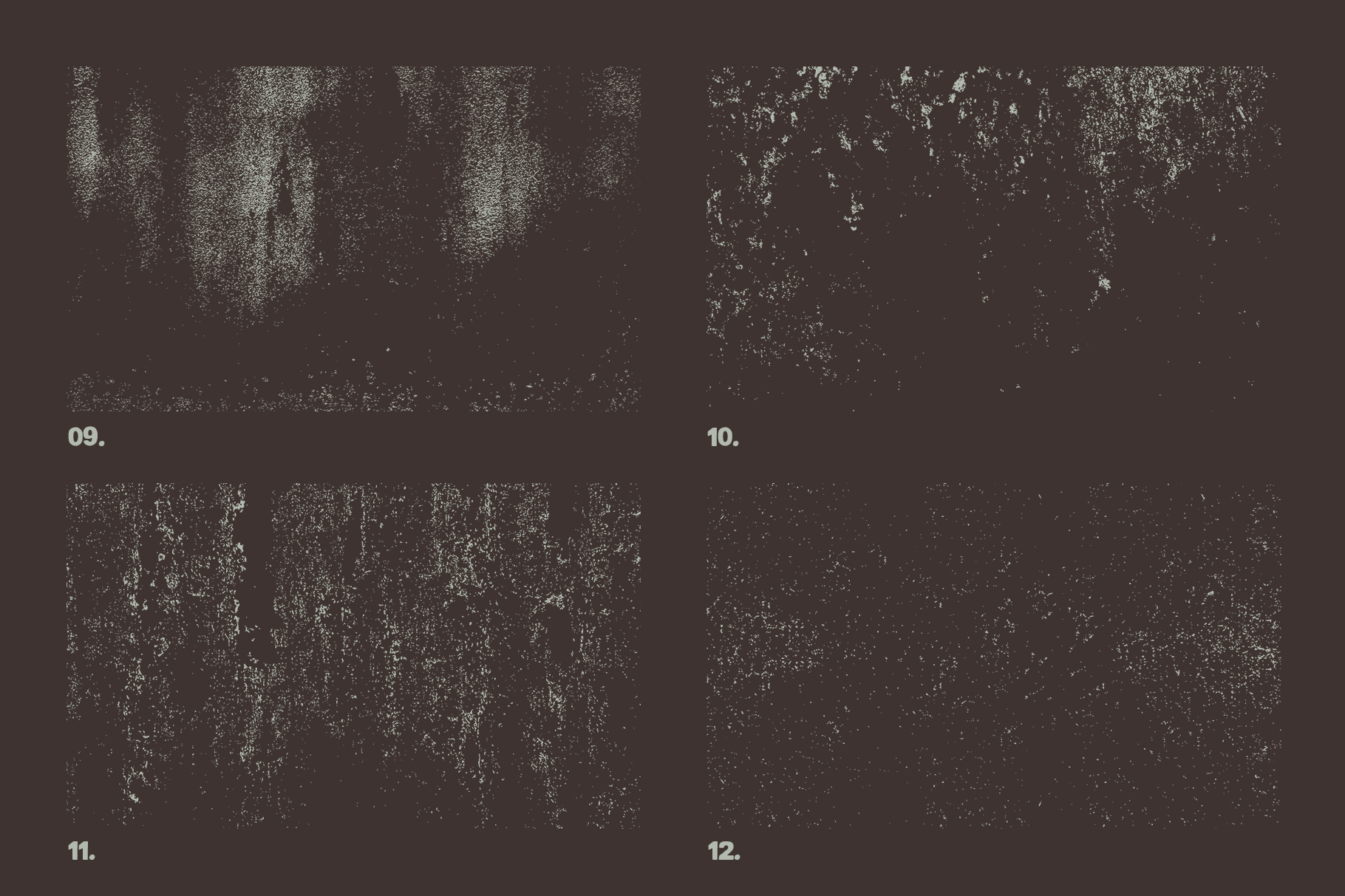 Textures: Vector Gritty Textures x12